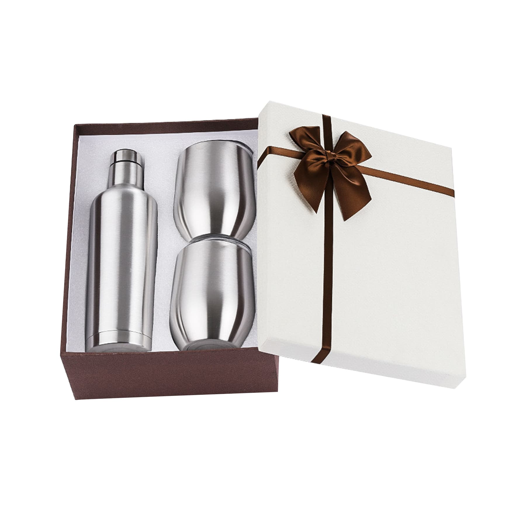 Excellent Gift Insulated Wine Growler and Tumblers
