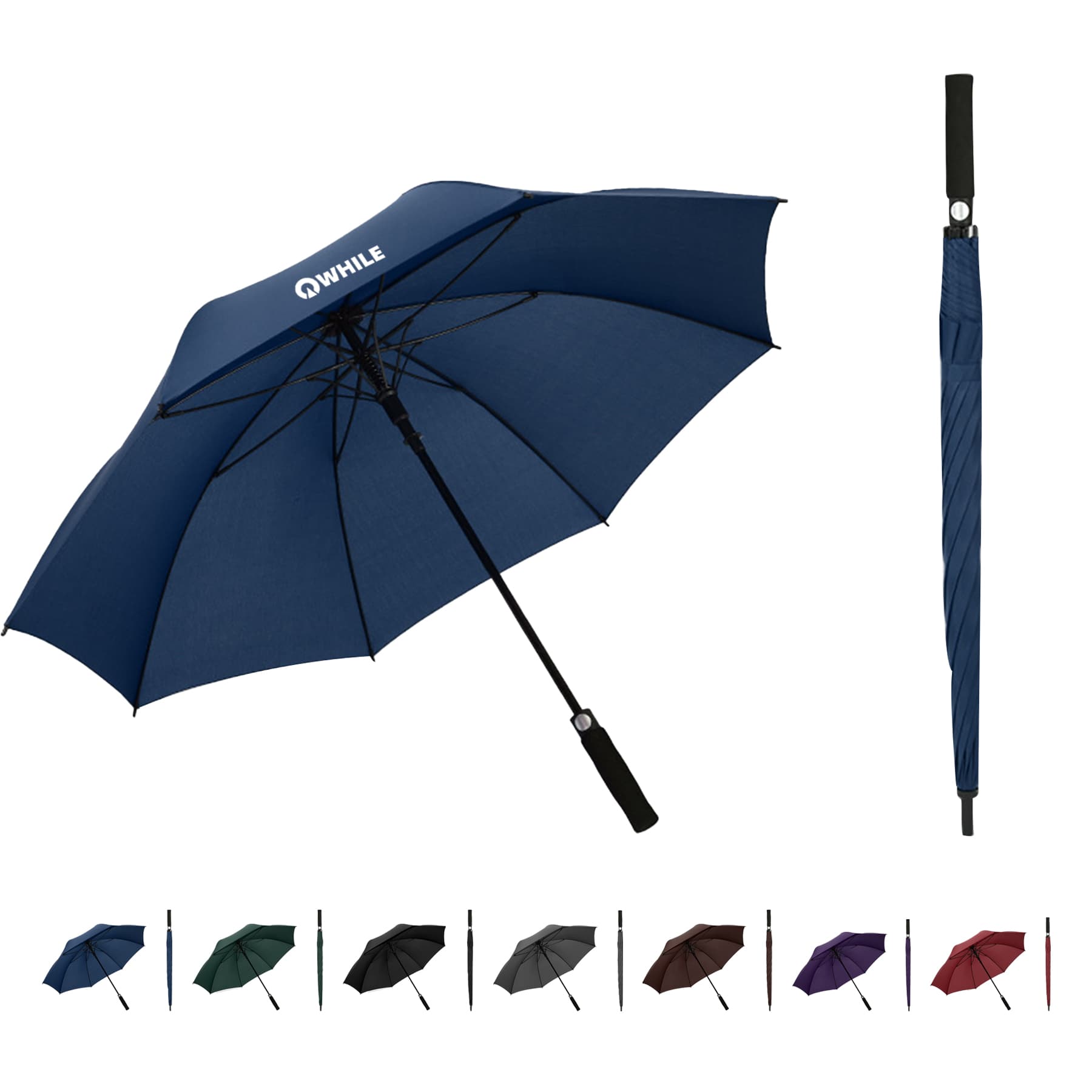 27" Arc Splash Of Color Golf Umbrella