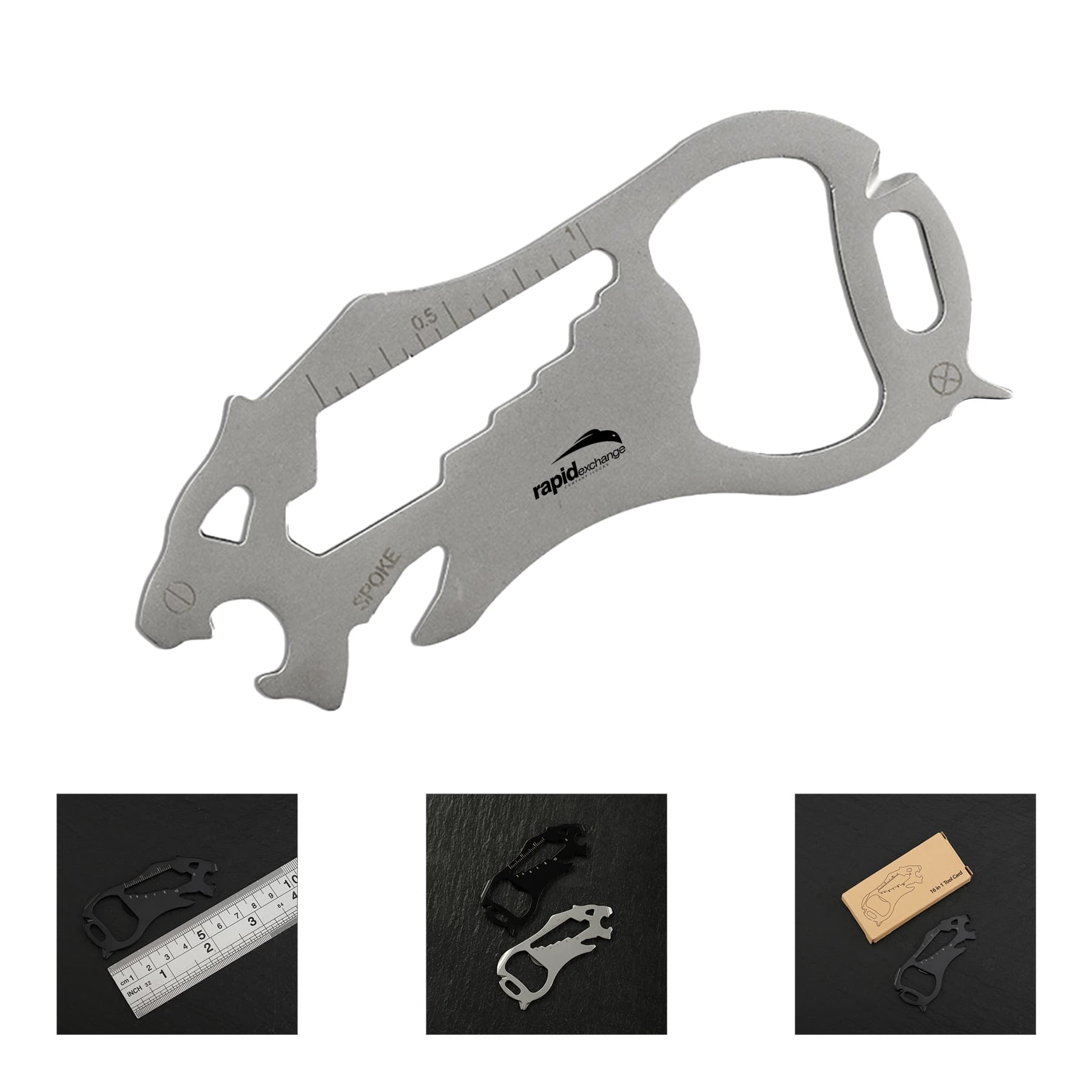 Bottle Opener Stainless Steel Pocket Tool