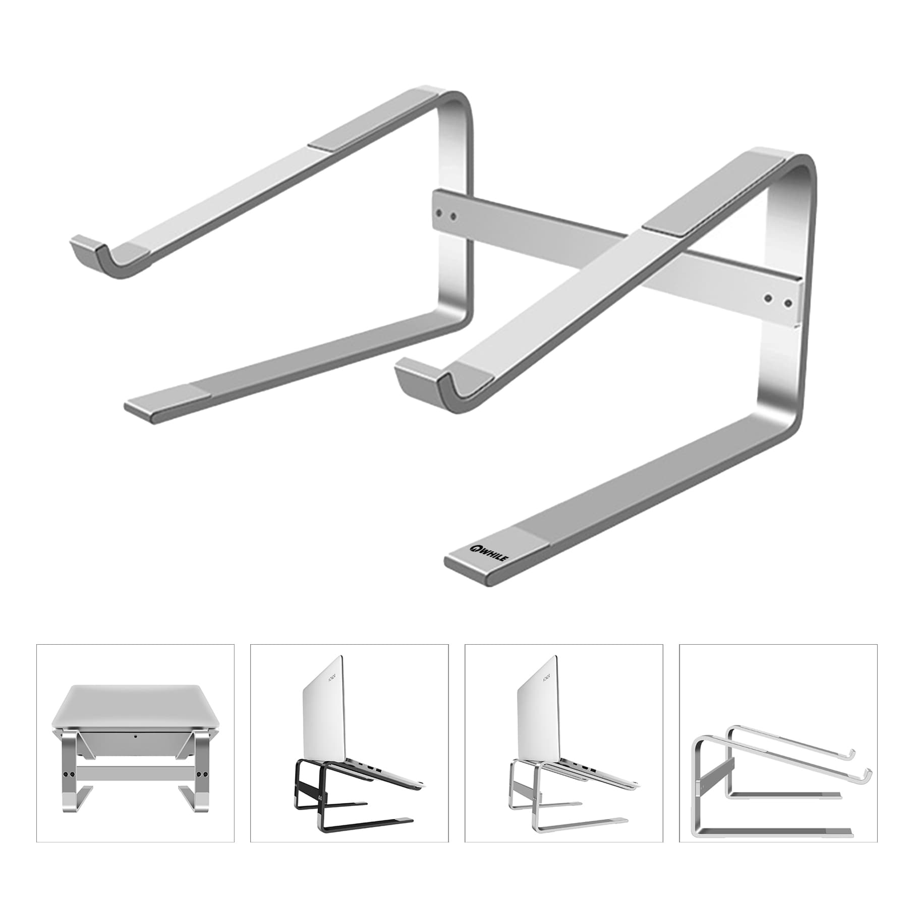 Aluminum Laptop Stand Notebook Riser Holder