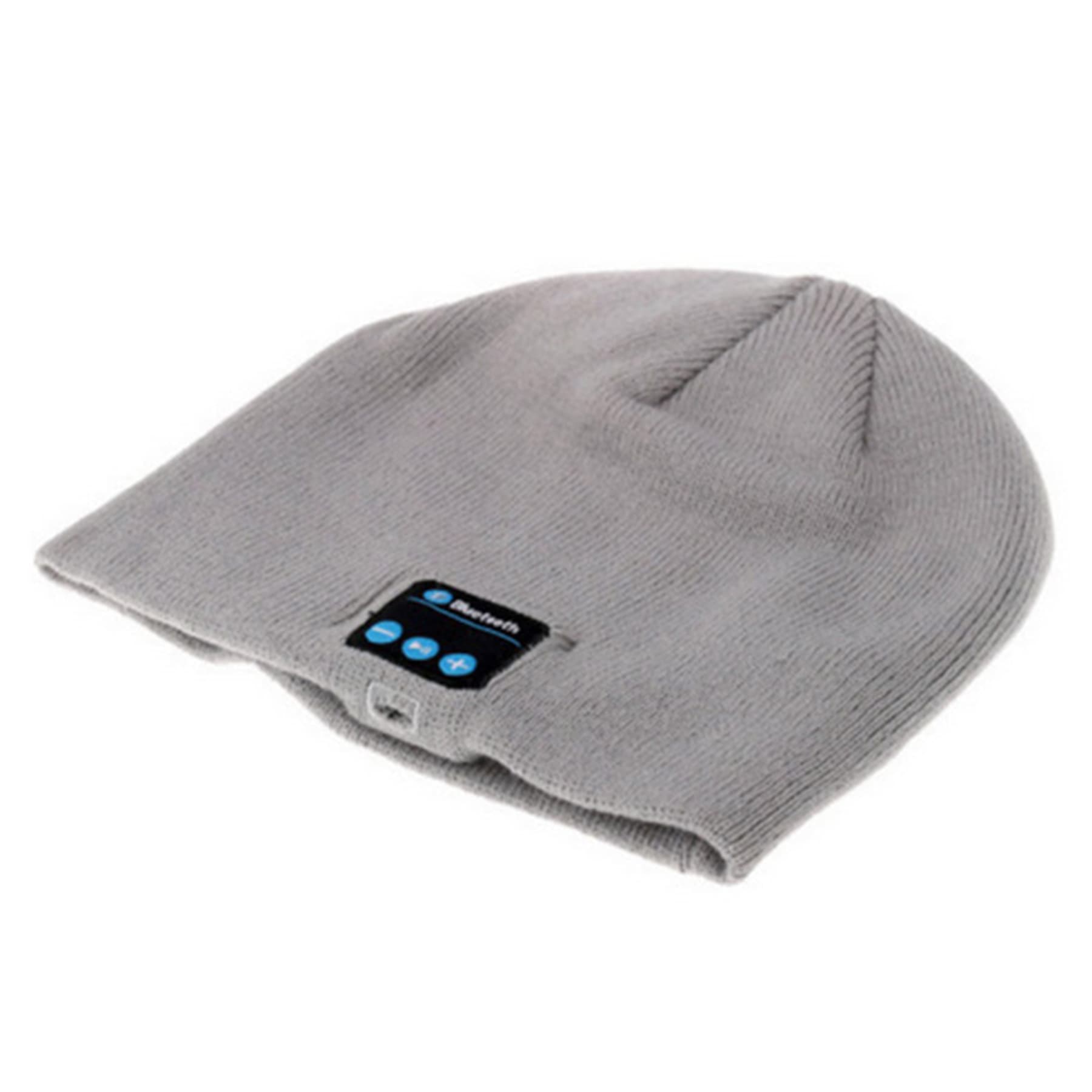 Wireless Knit Beanie Cap With Bluetooth Earphone