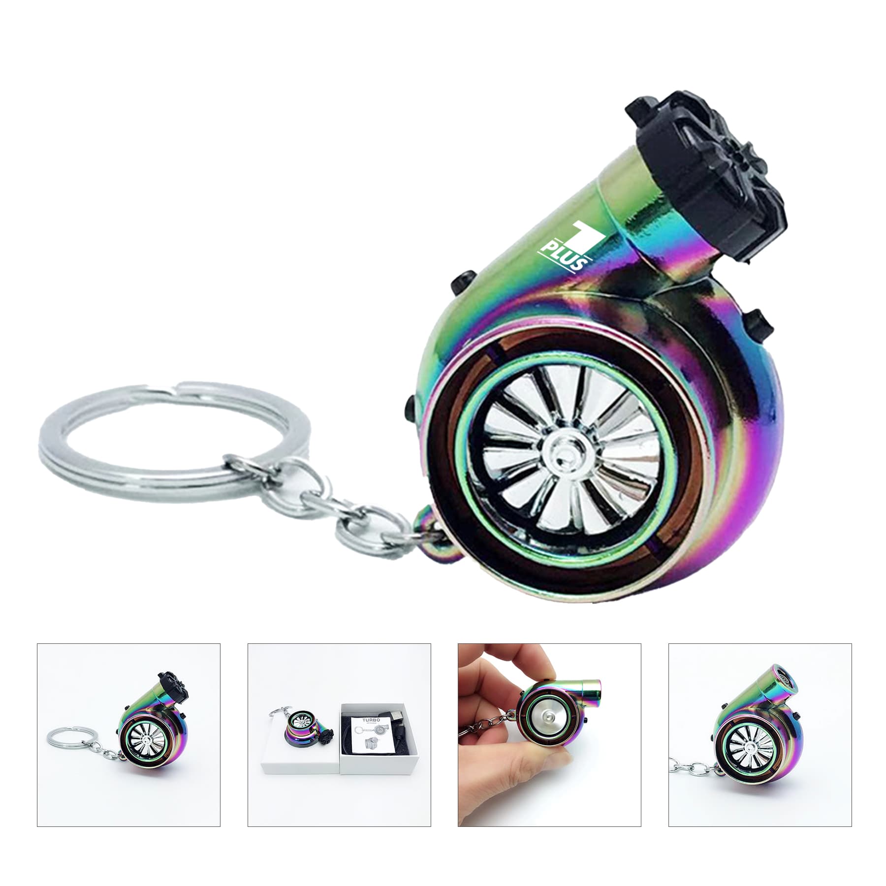 Electric Turbo Lighter Keychain