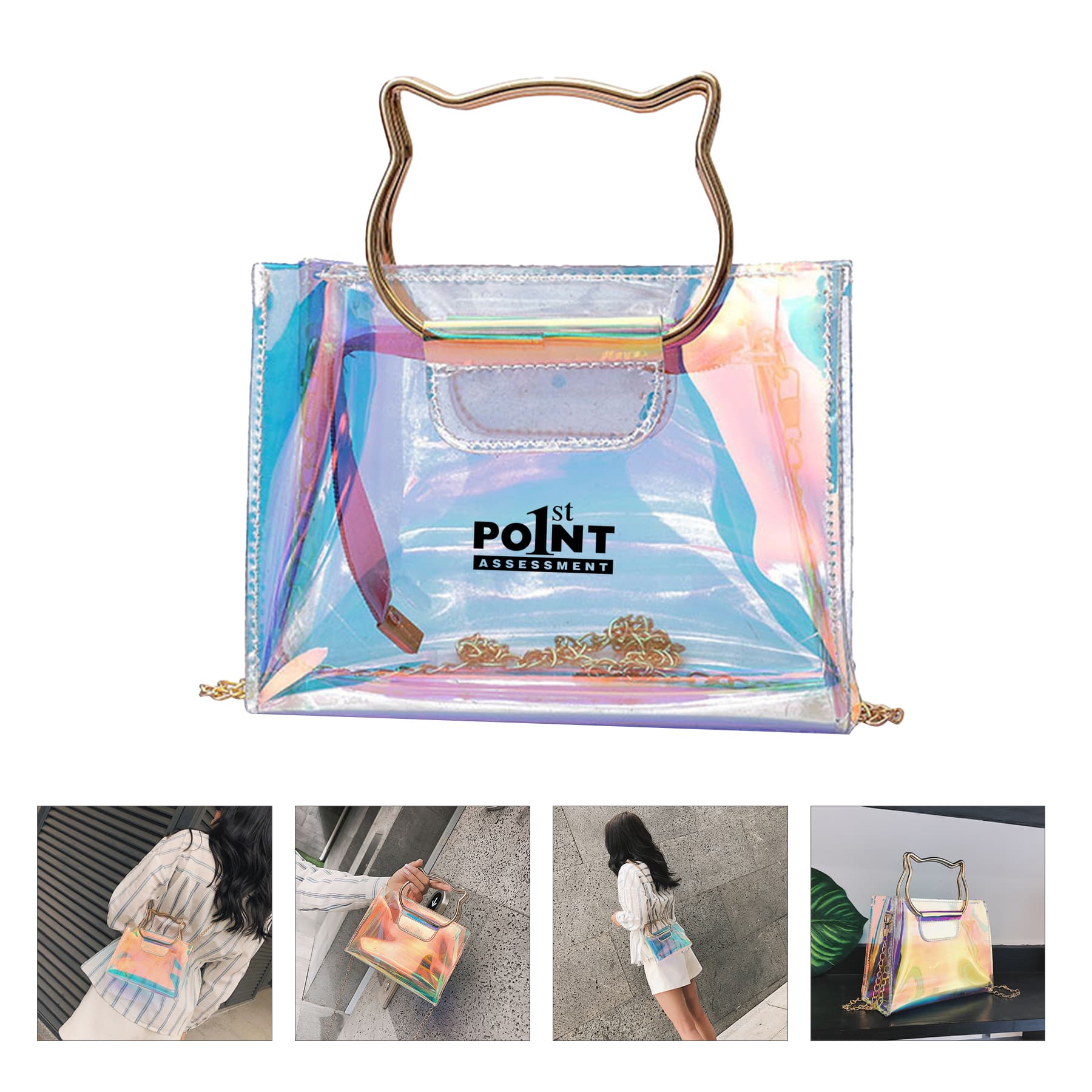 Fashion Transparent PVC Handbag