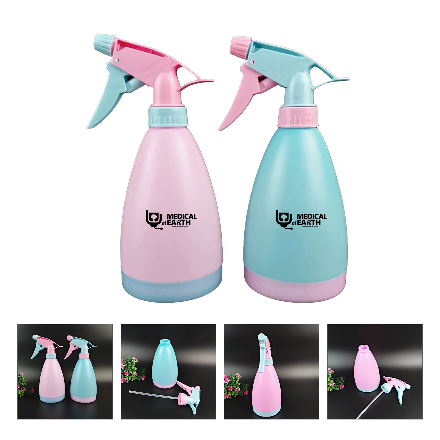 17oz Portable Hand-Held Pressure Water Sprayer