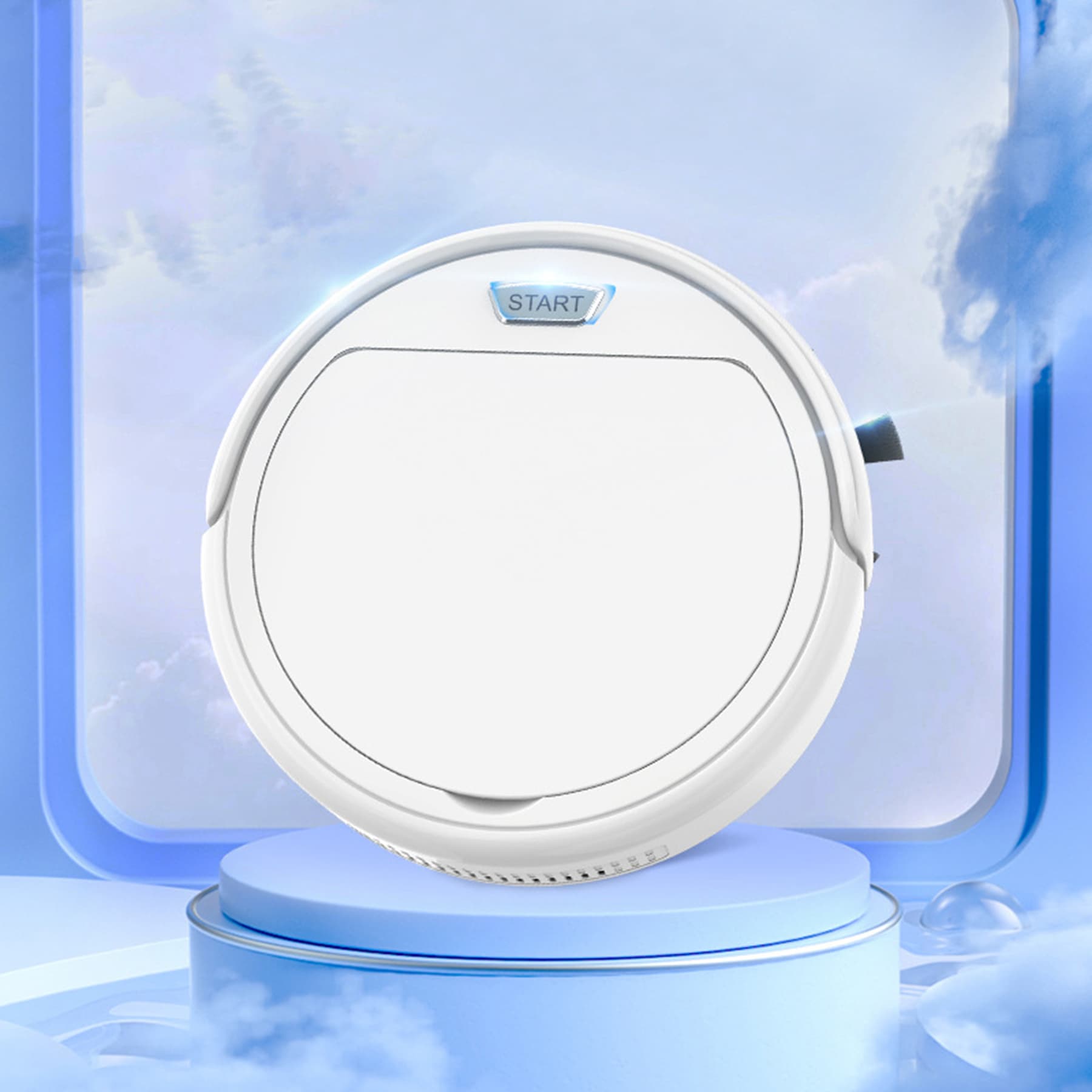 Multifunctional Floor Mopping Robot Vacuum and Mop