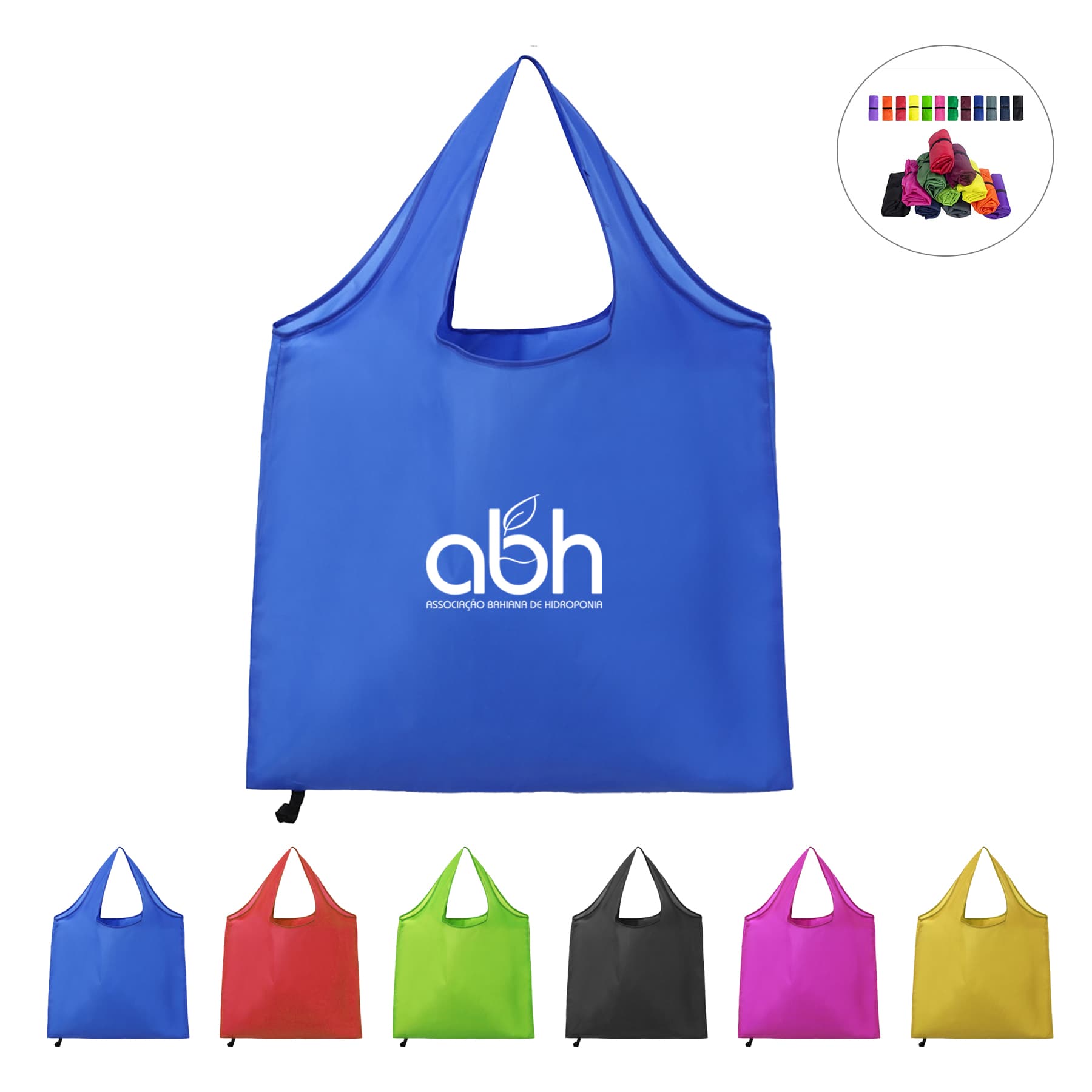 Polyester Reusable Foldable Shopping Bag