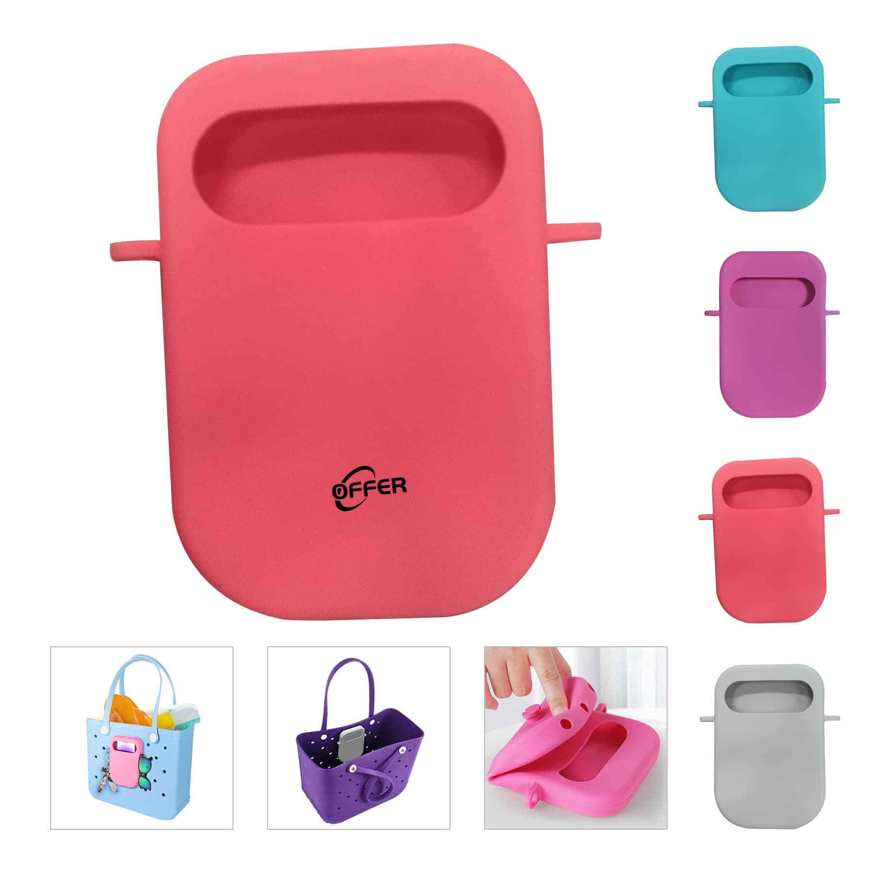 Silicone Phone Holder Compatible with Bogg Bag
