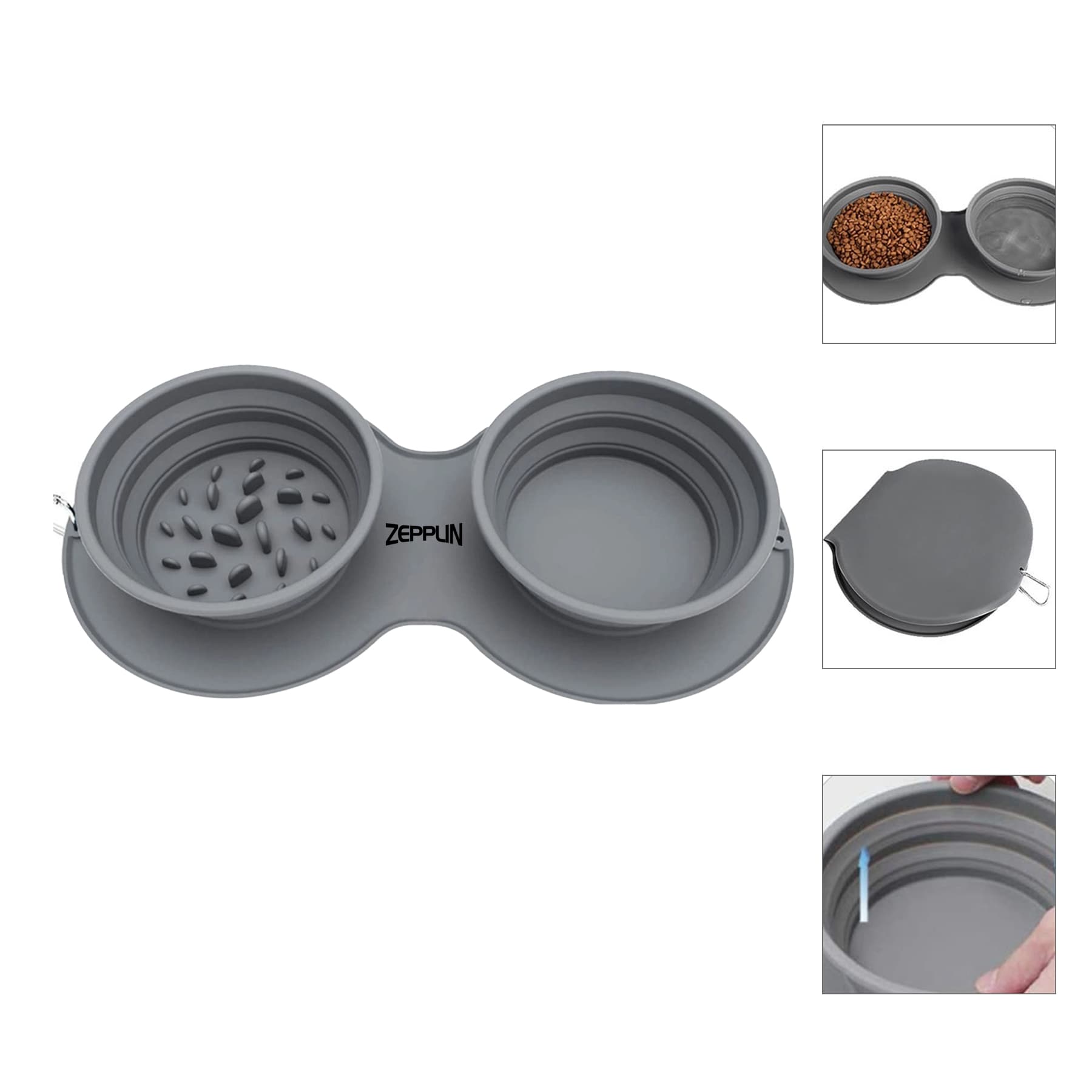 Collapsible Silicone Pet Bowl