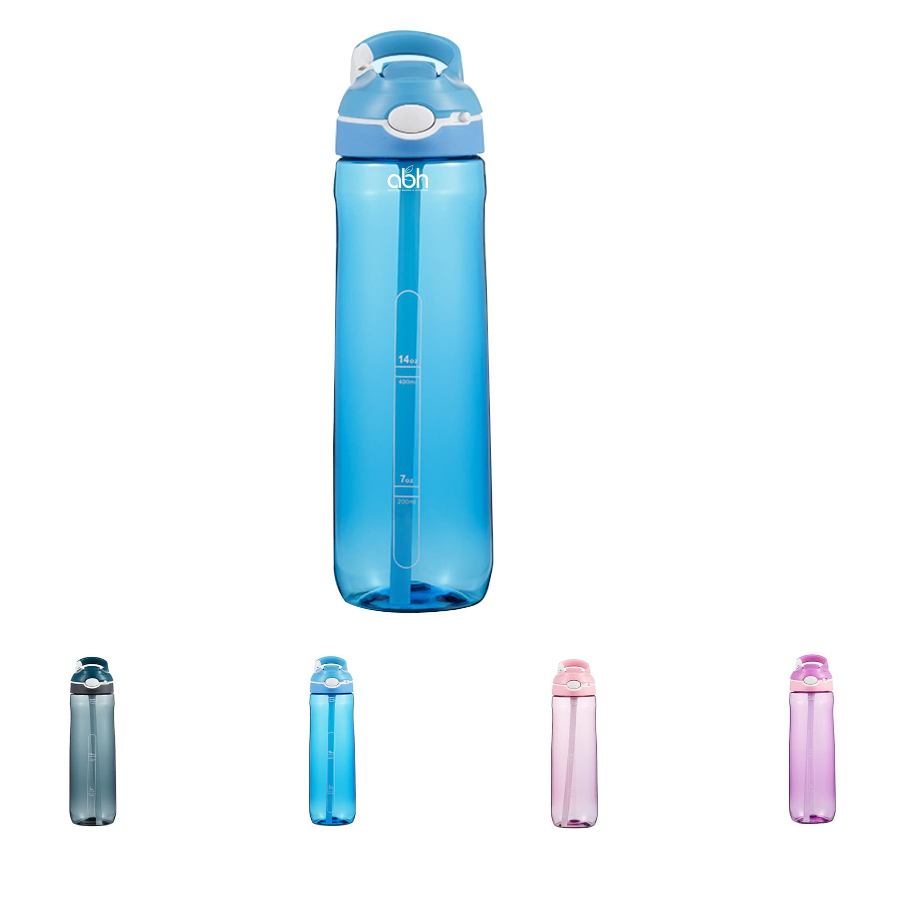 Bpa-Free 26 Oz Autospout Straw Water Bottle