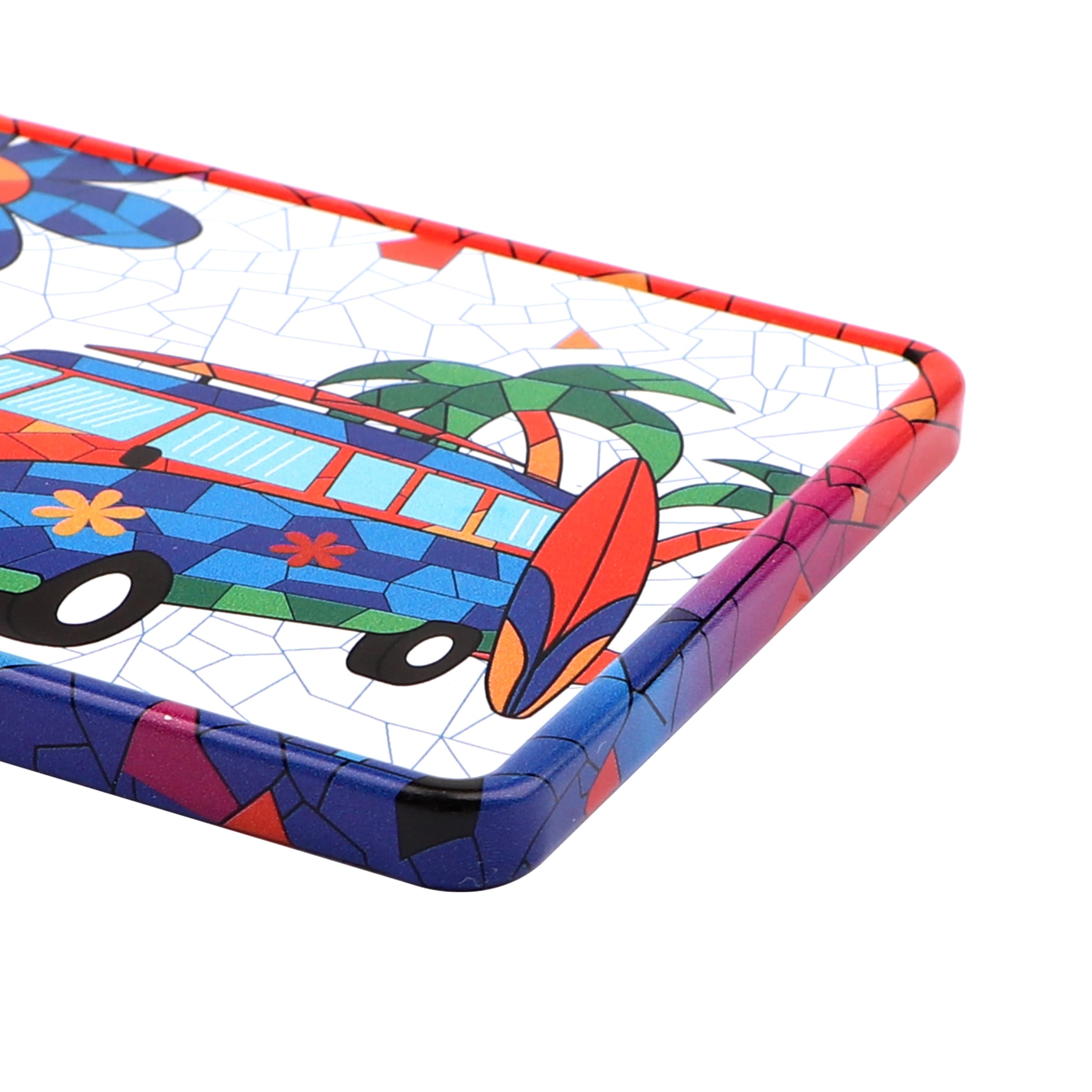 3.15"x2.35" Tinplate Metal Fridge Magnets Tourist Souvenirs