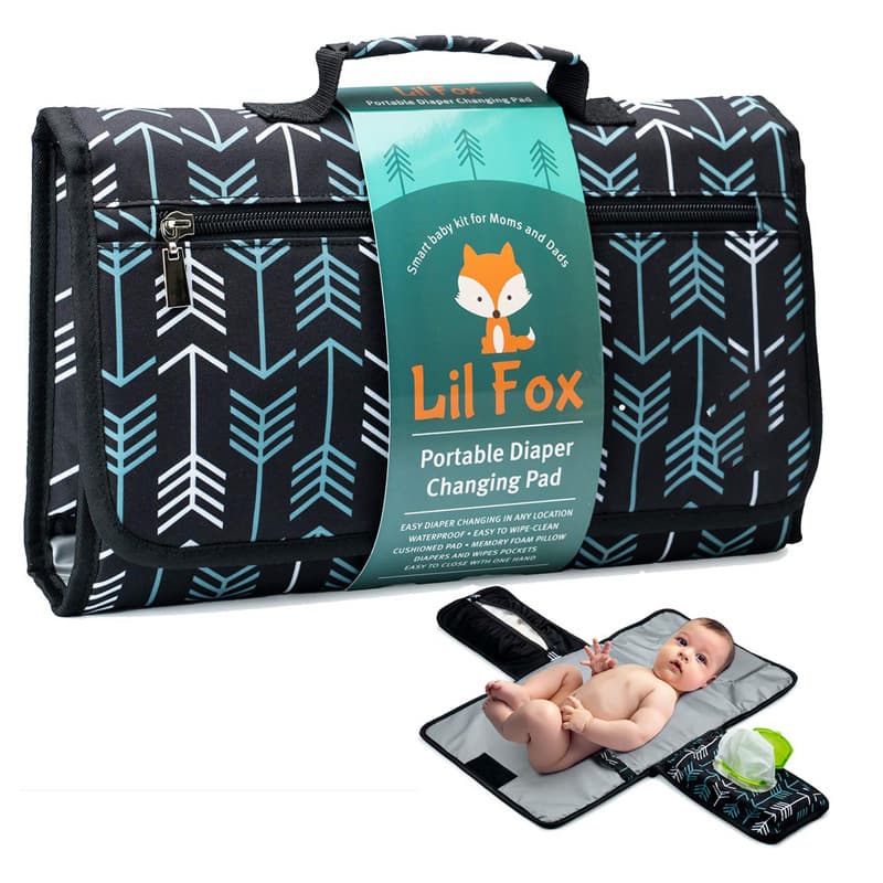 Portable Diaper Changing Pad With Pillow Cushion
