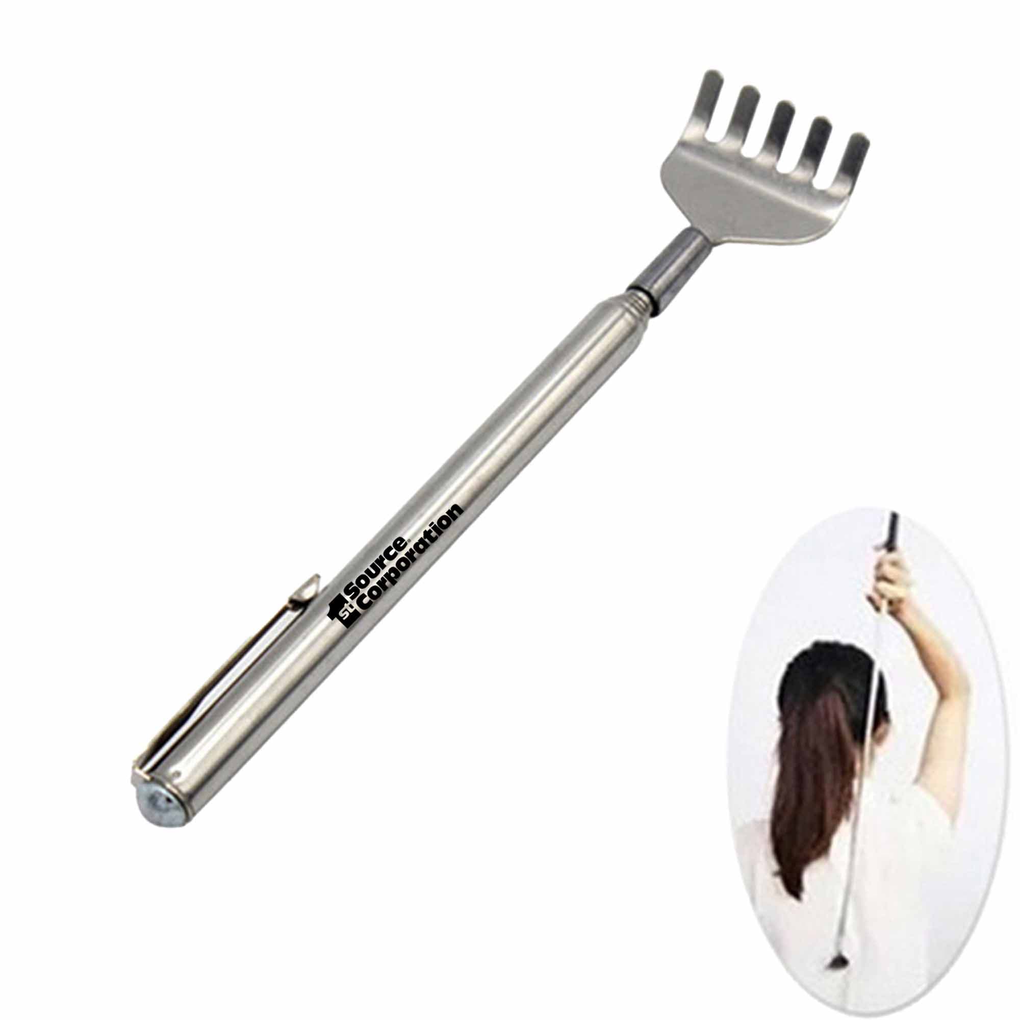 Extendable Back Scratcher with Pocket Clip