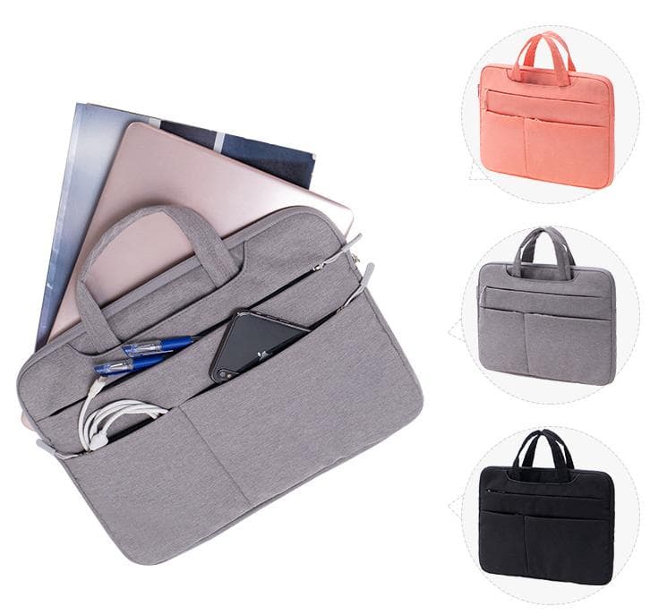 15.6"Multifunctional Polyester Laptop Sleeve w/ Carry Handle