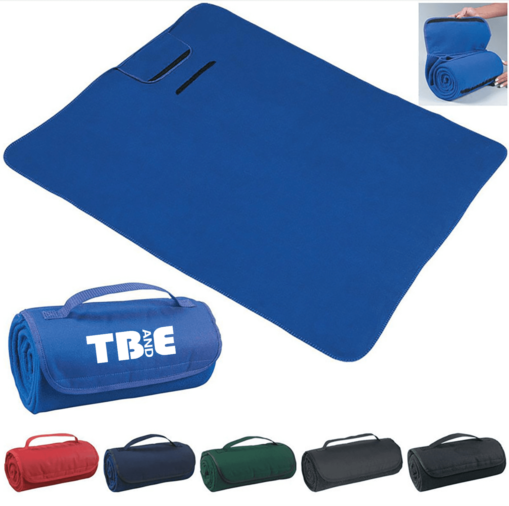 Portable Sports Stadium Blanket W/ Carrying Strap
