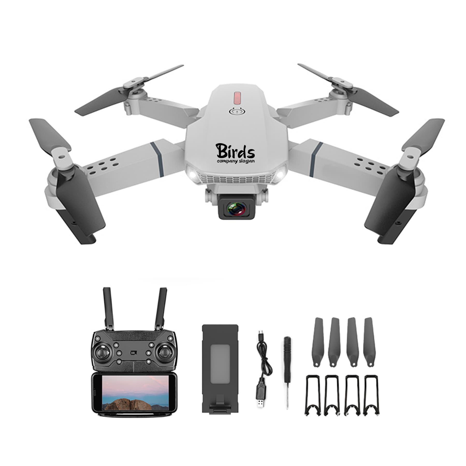 Foldable Mini Drone With Camera