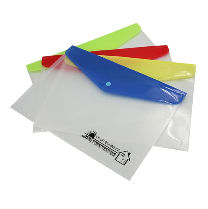 A4 PP File Document Pouch