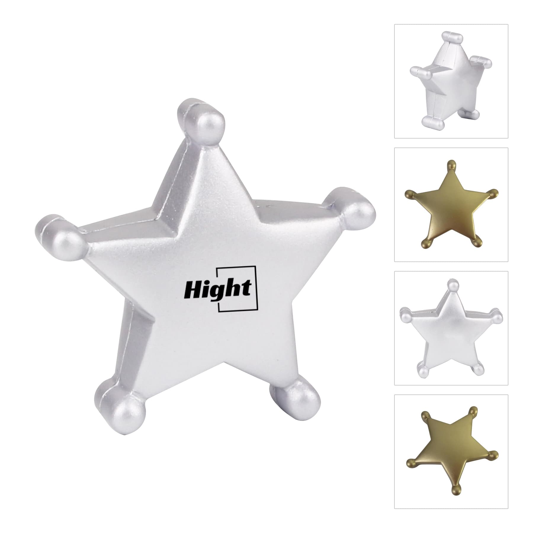 Sheriff’S Badge Stress Balls