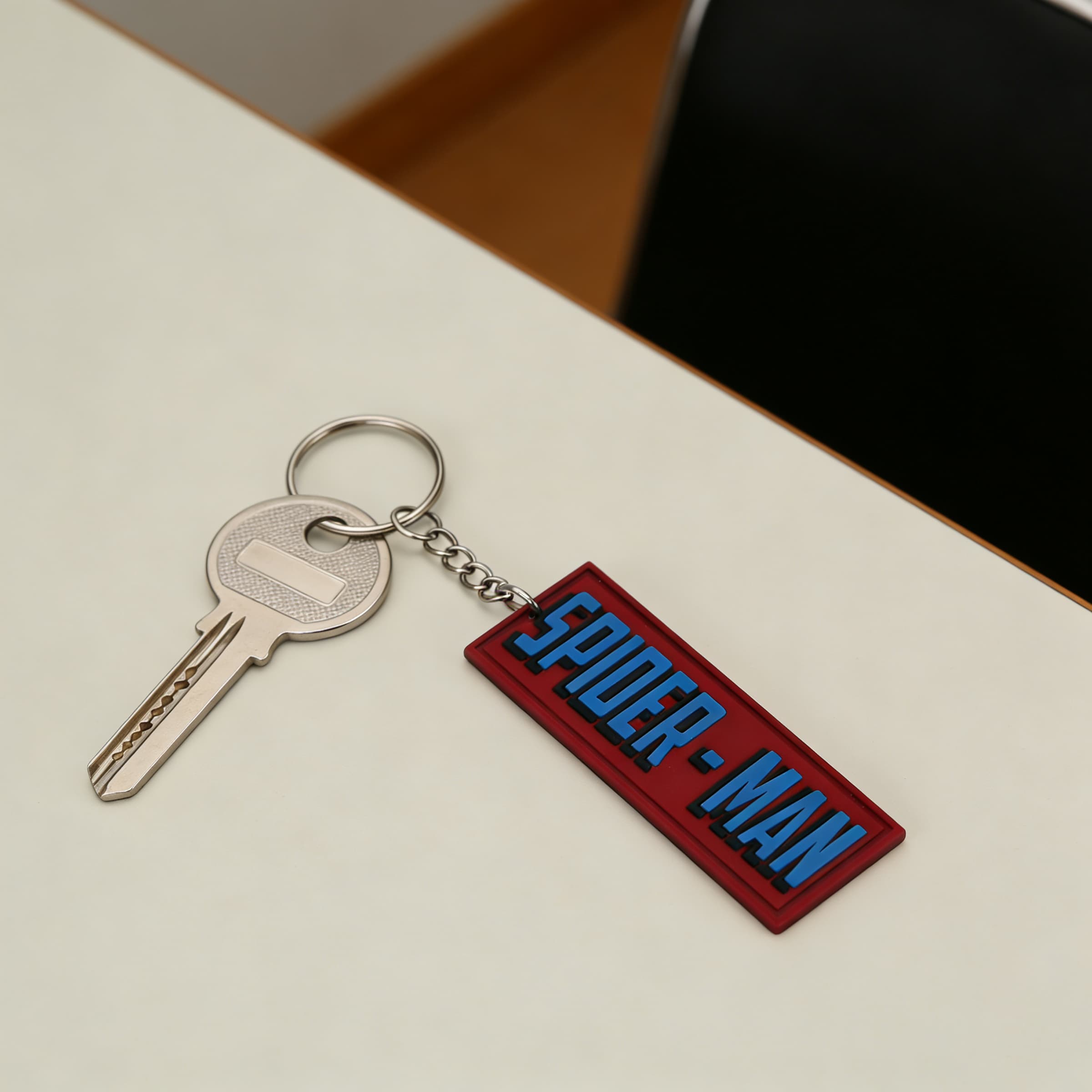 Custom Shape 3D Rubber PVC Keychain