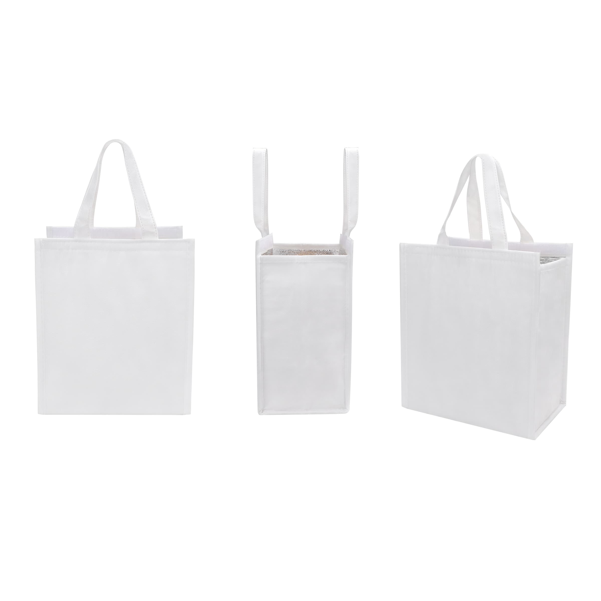 Non-Woven Insulated Cooler Tote Bag 9"x5.9"x10.6"
