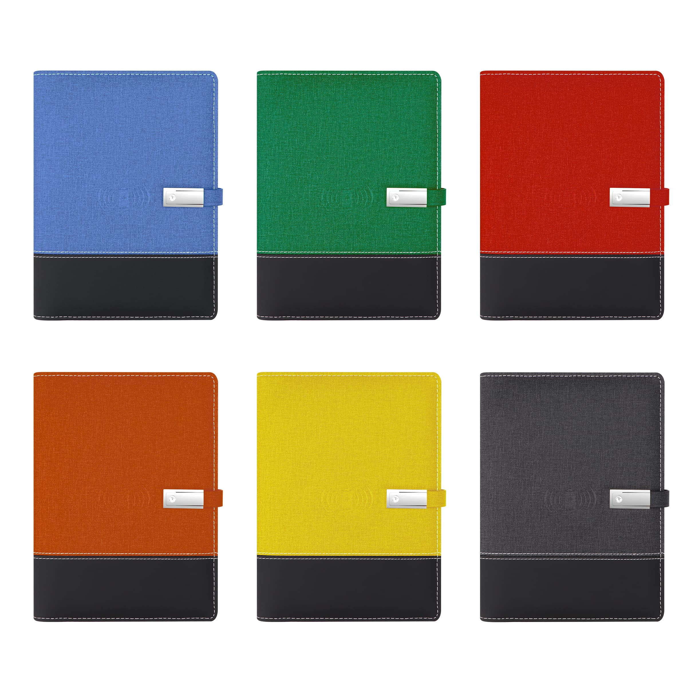 A5 Multi-Functional Wireless Charger Notebook W/ Power Bank