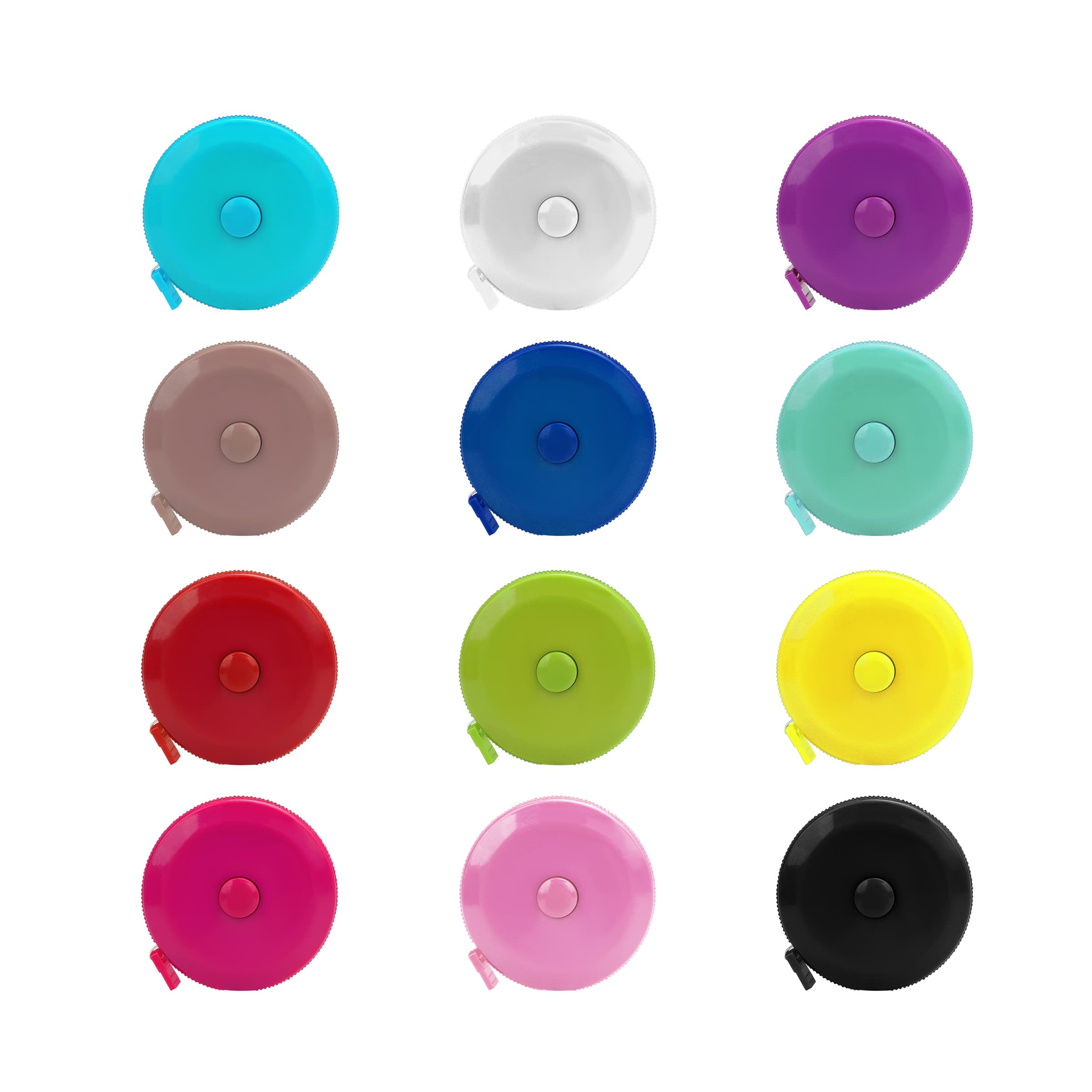 5Ft Plastic Round Retractable Soft Tape Measure