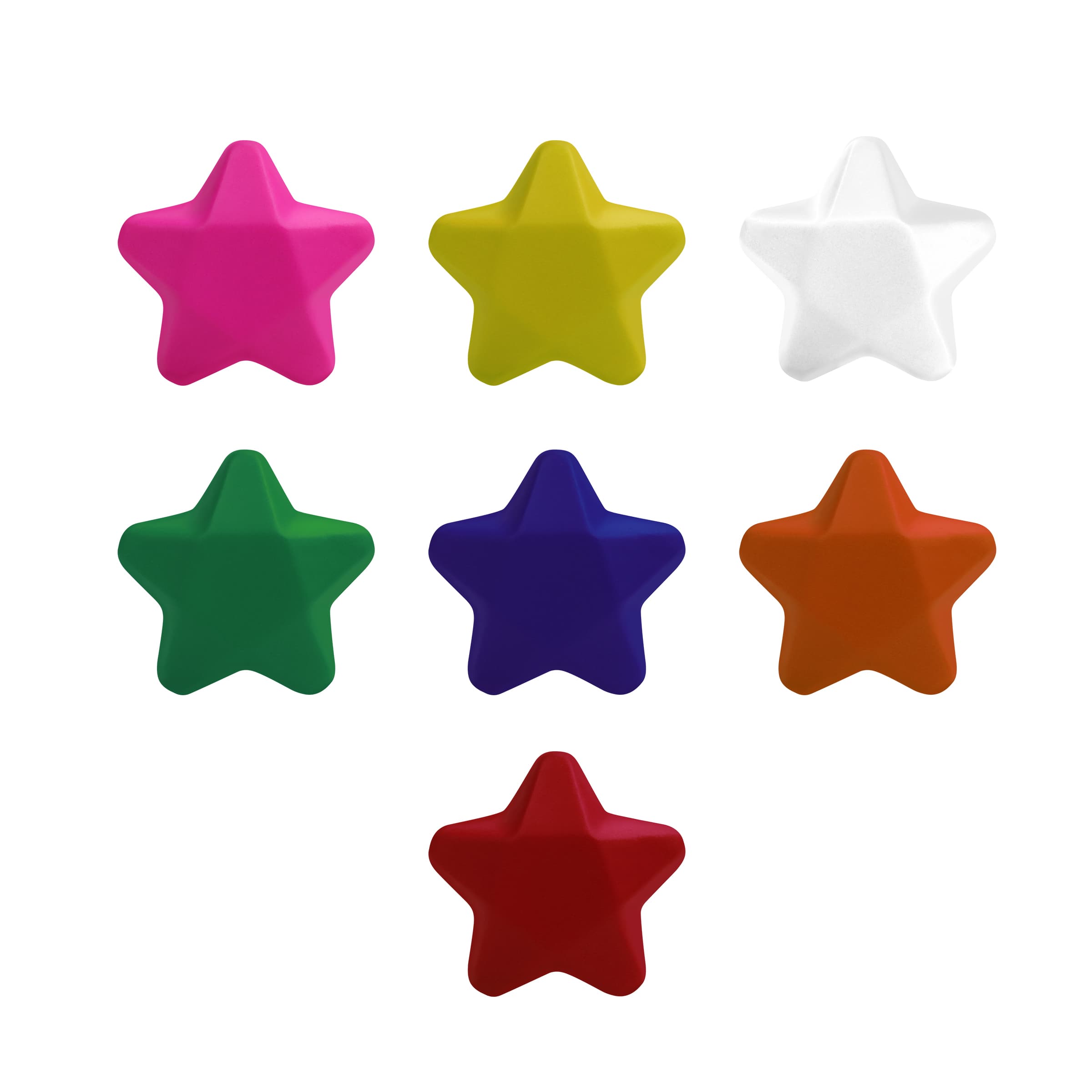 PU Star Shape Stress Balls Squeeze Toys