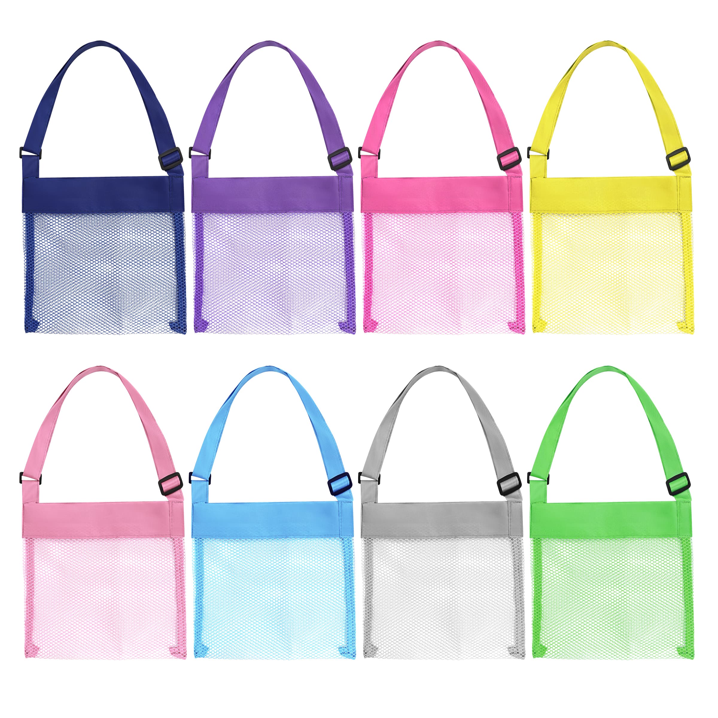 Kids' Mesh Beach Bag With Adjustable Strap