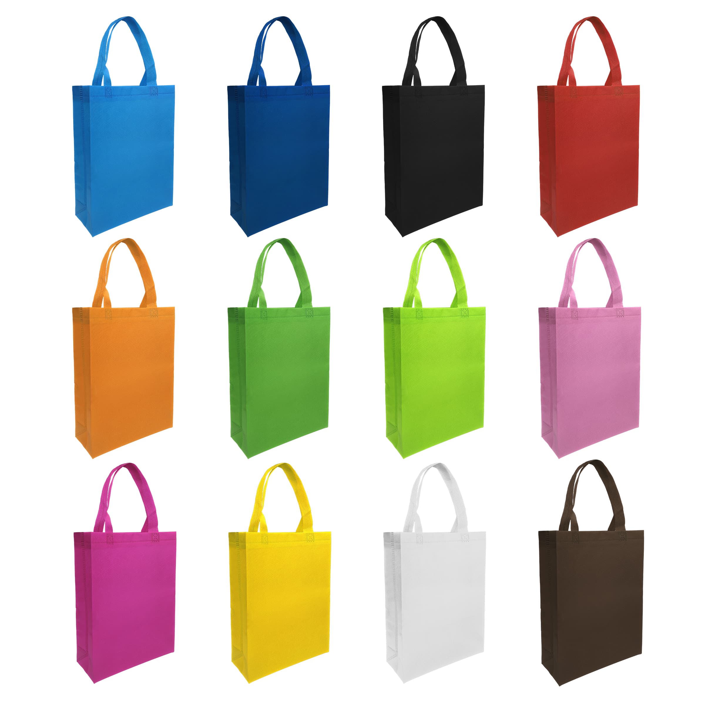 Non-Woven Reusable Grocery Tote Bag With Gusset