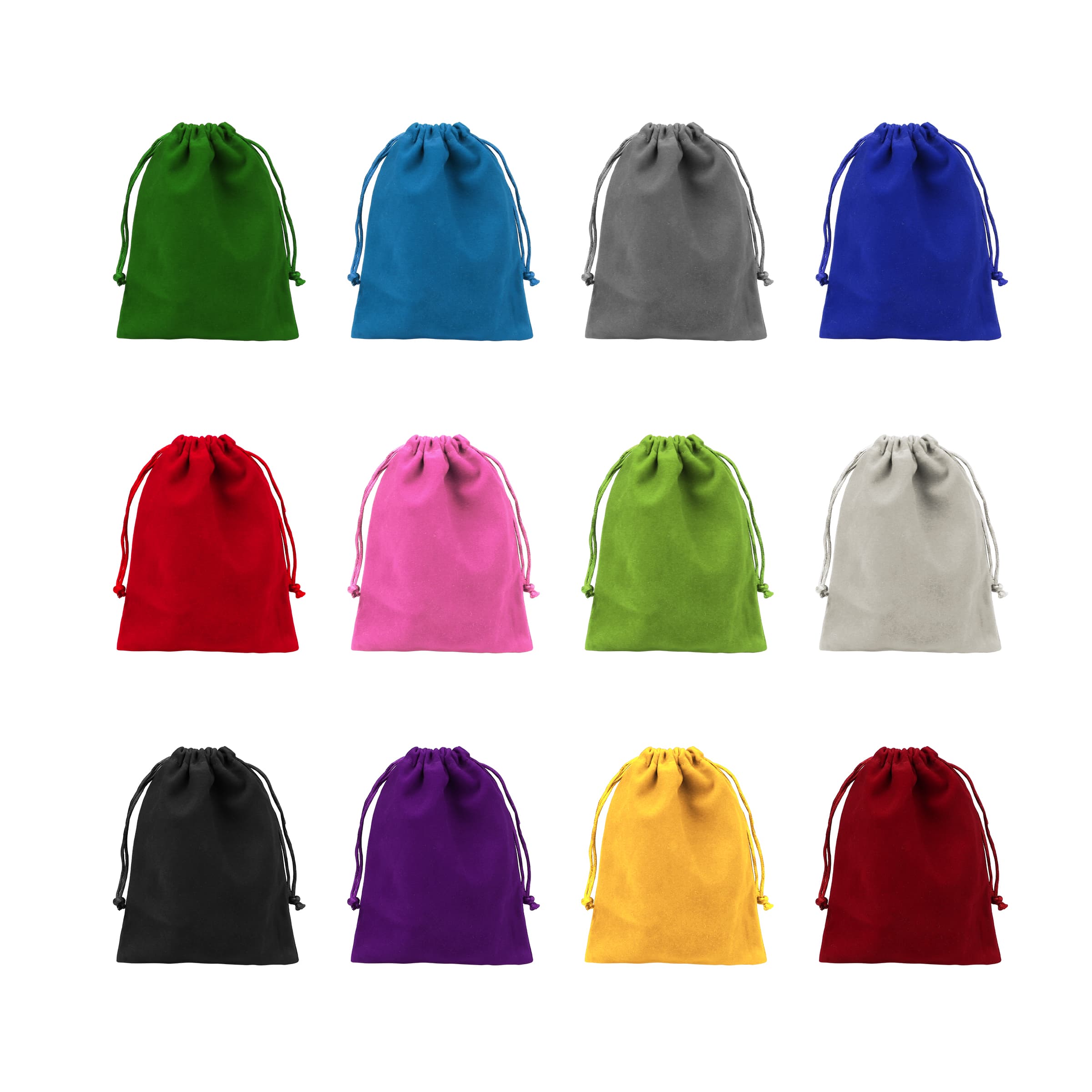 4.7"x6" Small Velvet Drawstring Bag Jewelry Pouch