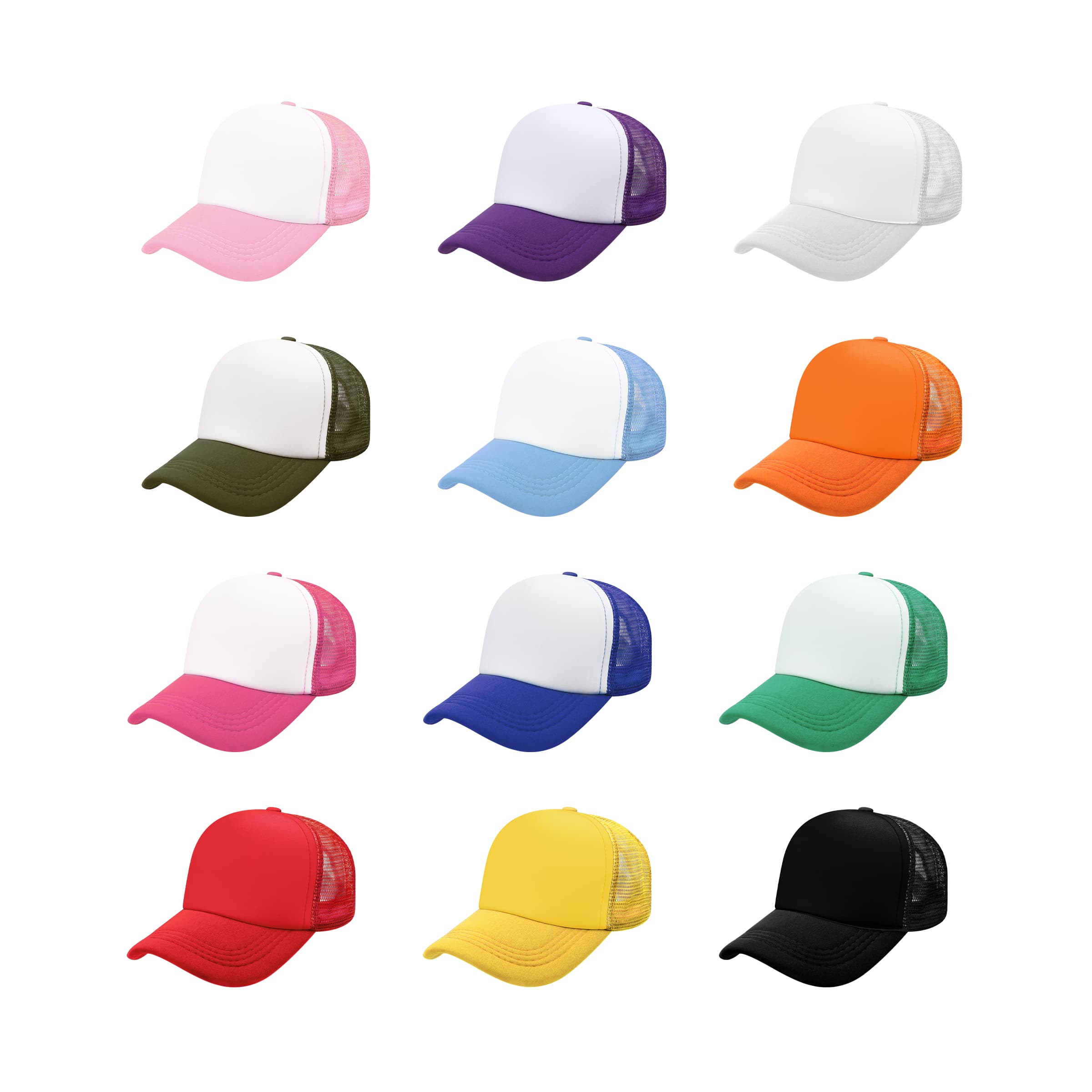 5 Panel Trucker Hat Mesh Back Baseball Cap