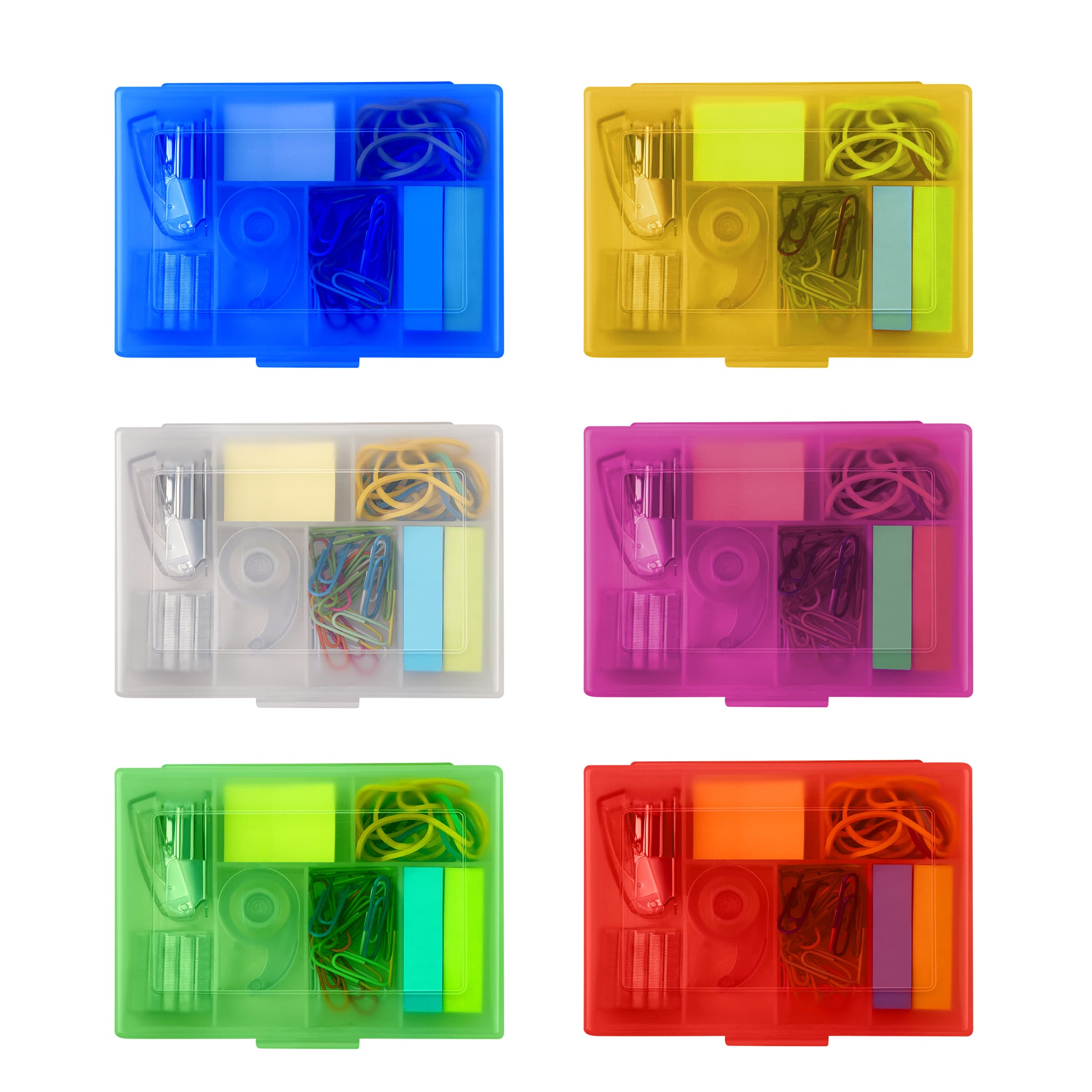 7 in 1 Mini Office Supply Kit With Portable Case